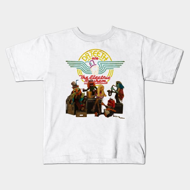 Dr Teeth Personil Kids T-Shirt by asikjosgeh